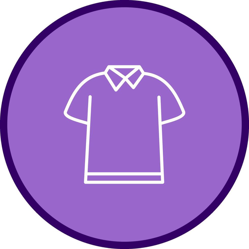 Polo Shirt Vector Icon