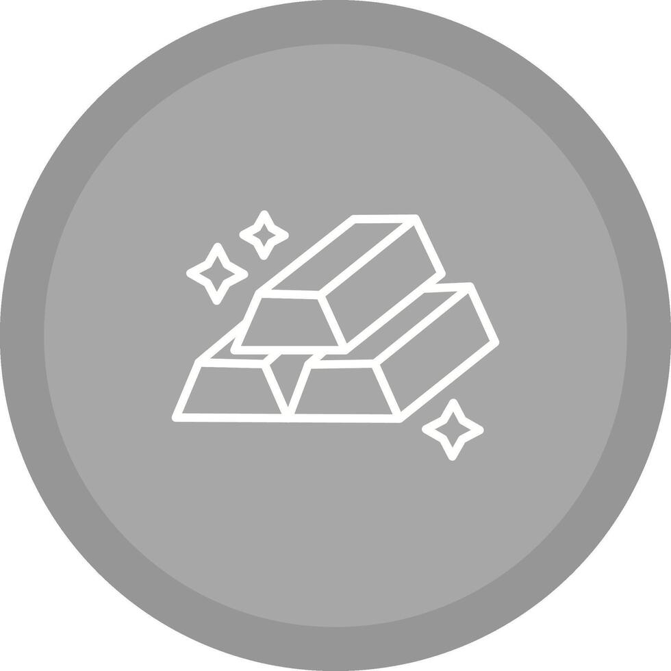 Gold Bars Vector Icon