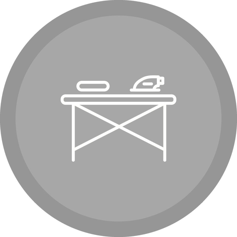 Iron Stand Vector Icon