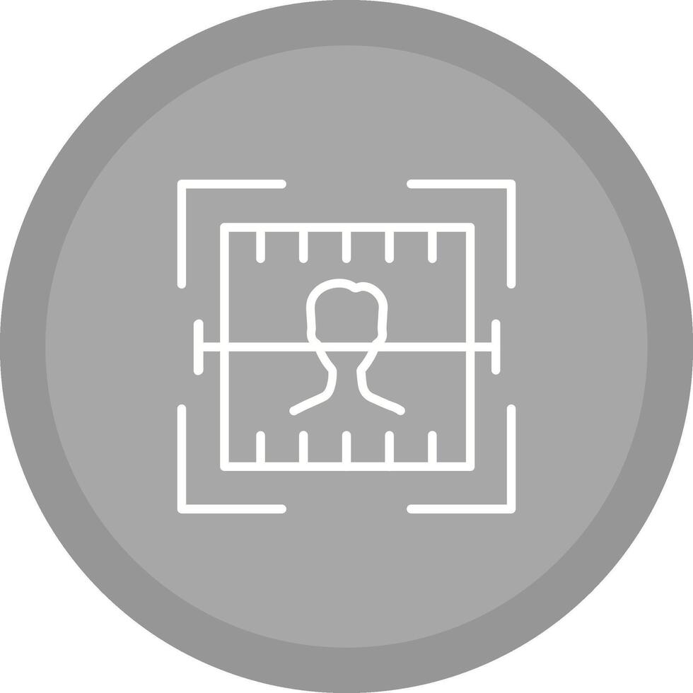 Face Scan Vector Icon