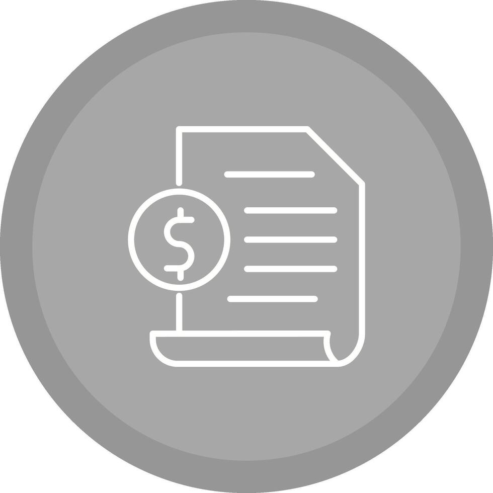 Invoice Vector Icon