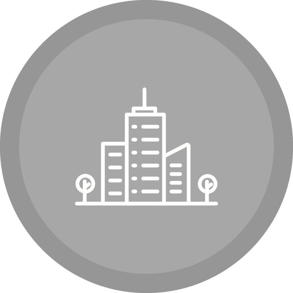 icono de vector de edificio