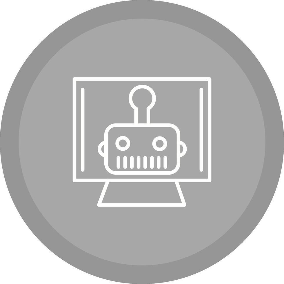 Artificial Bot Vector Icon