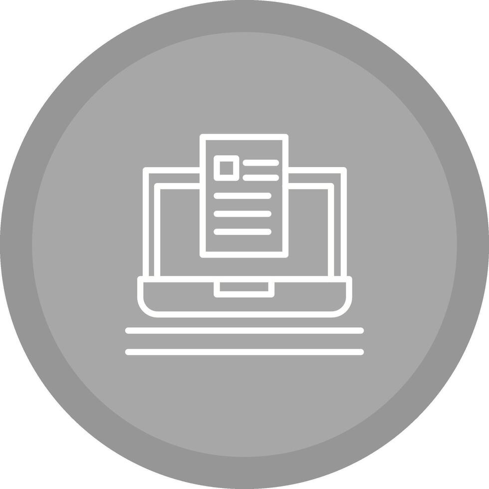 Blog Vector Icon