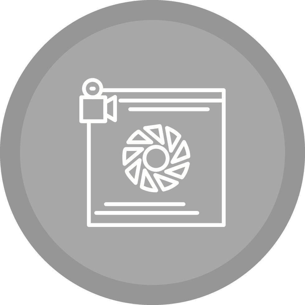 Camera Lens Vector Icon