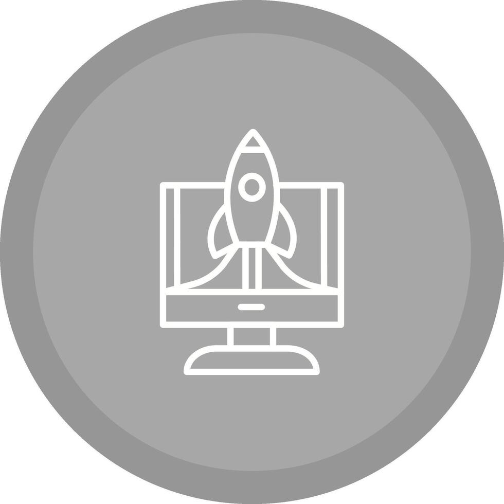Business Launch Vector Icon