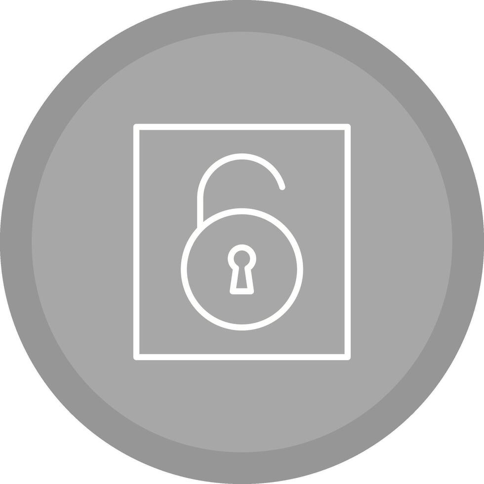 Open Lock I Vector Icon