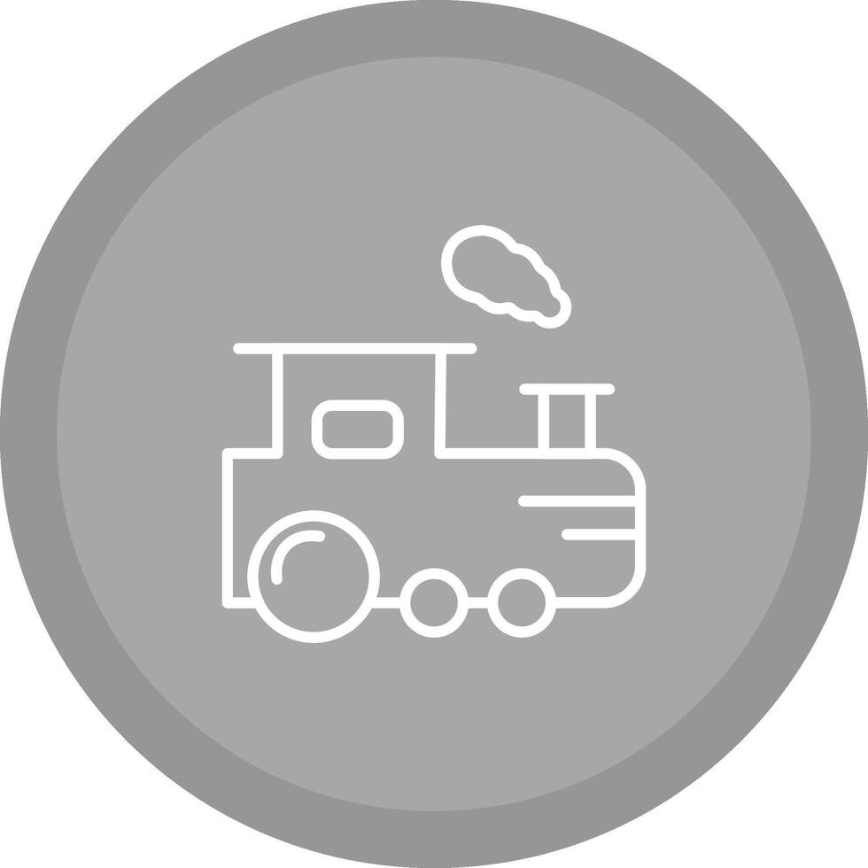 icono de vector de trenes