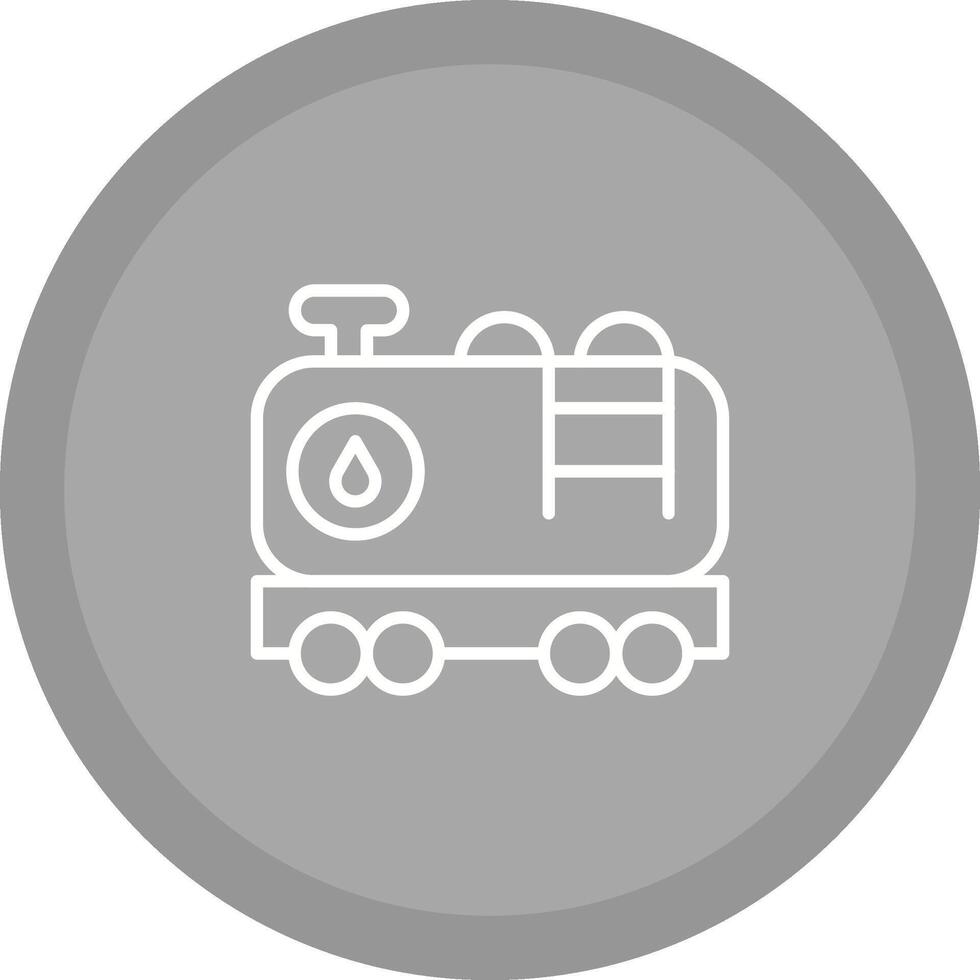 Tank Wagon Vector Icon