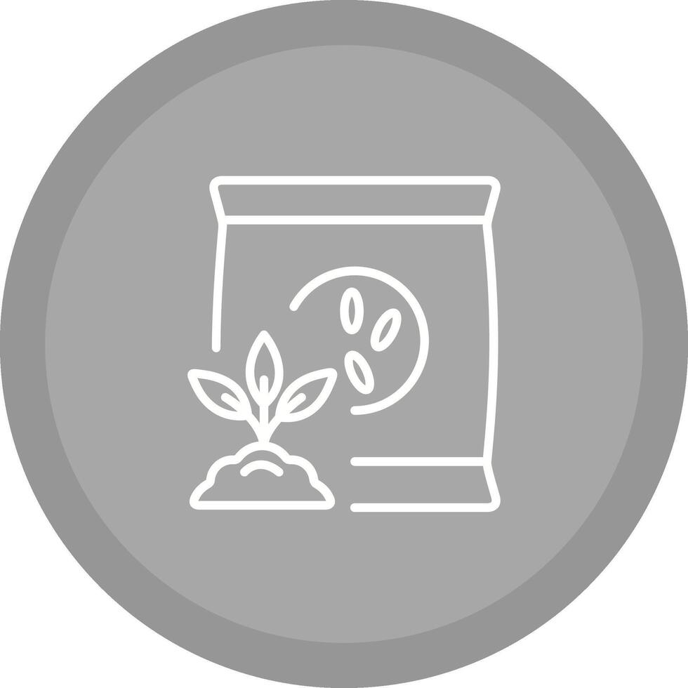 Fertilizer Bag Vector Icon