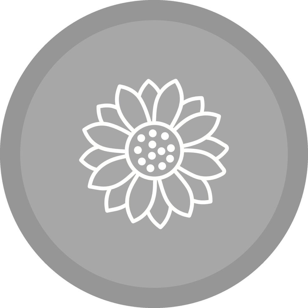 Sunflower Vector Icon