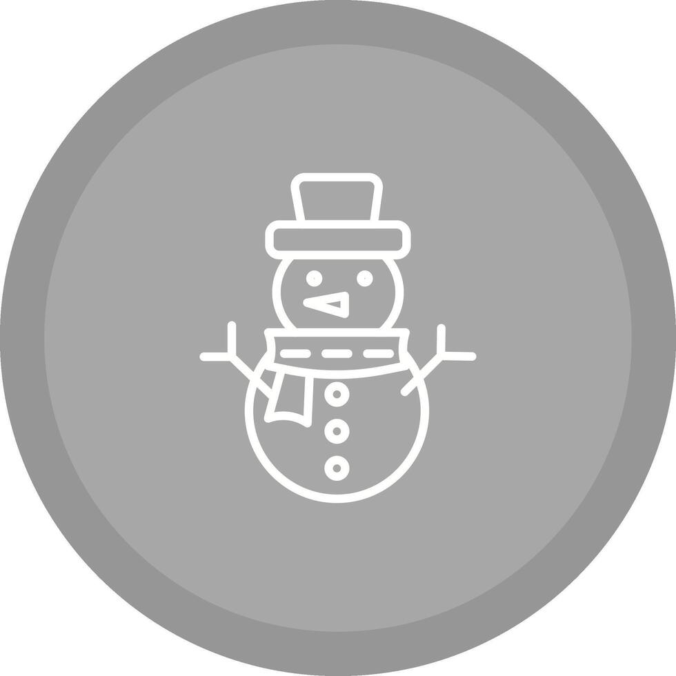 Snowman Vector Icon