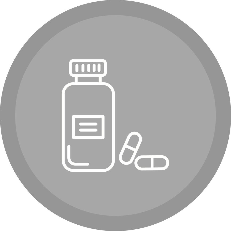 Bottle Capsule Vector Icon