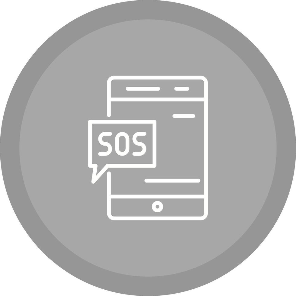 SOS Vector Icon