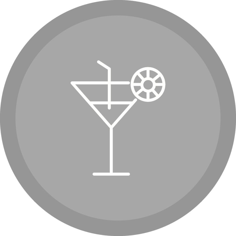 Cocktail Drink Vector Icon