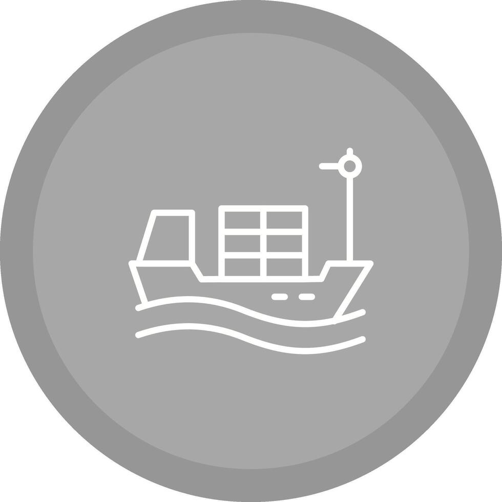 Cargo Ship I Vector Icon