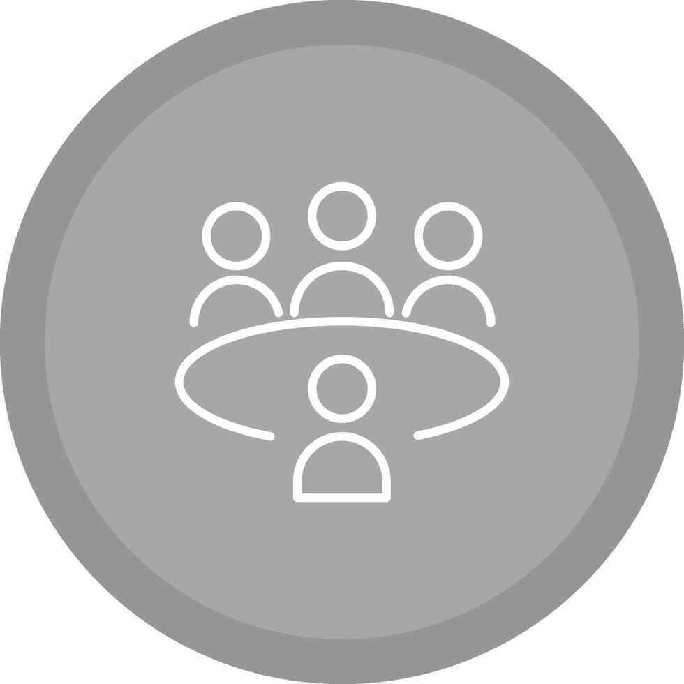 Conference Table Vector Icon