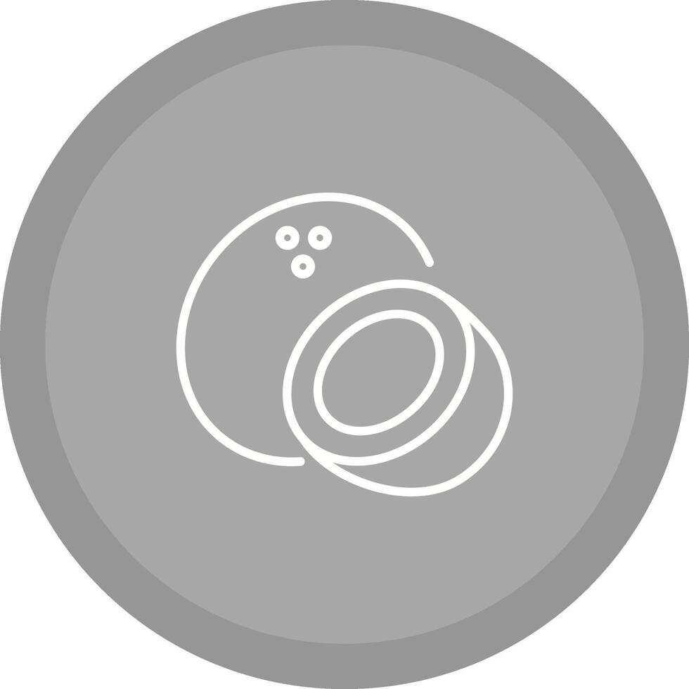 Coconut Vector Icon
