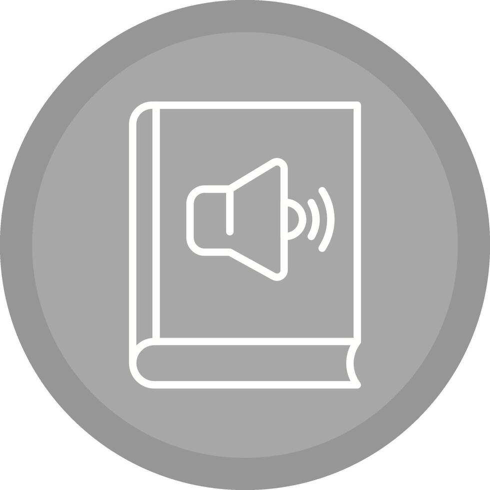 Audio Book Vector Icon