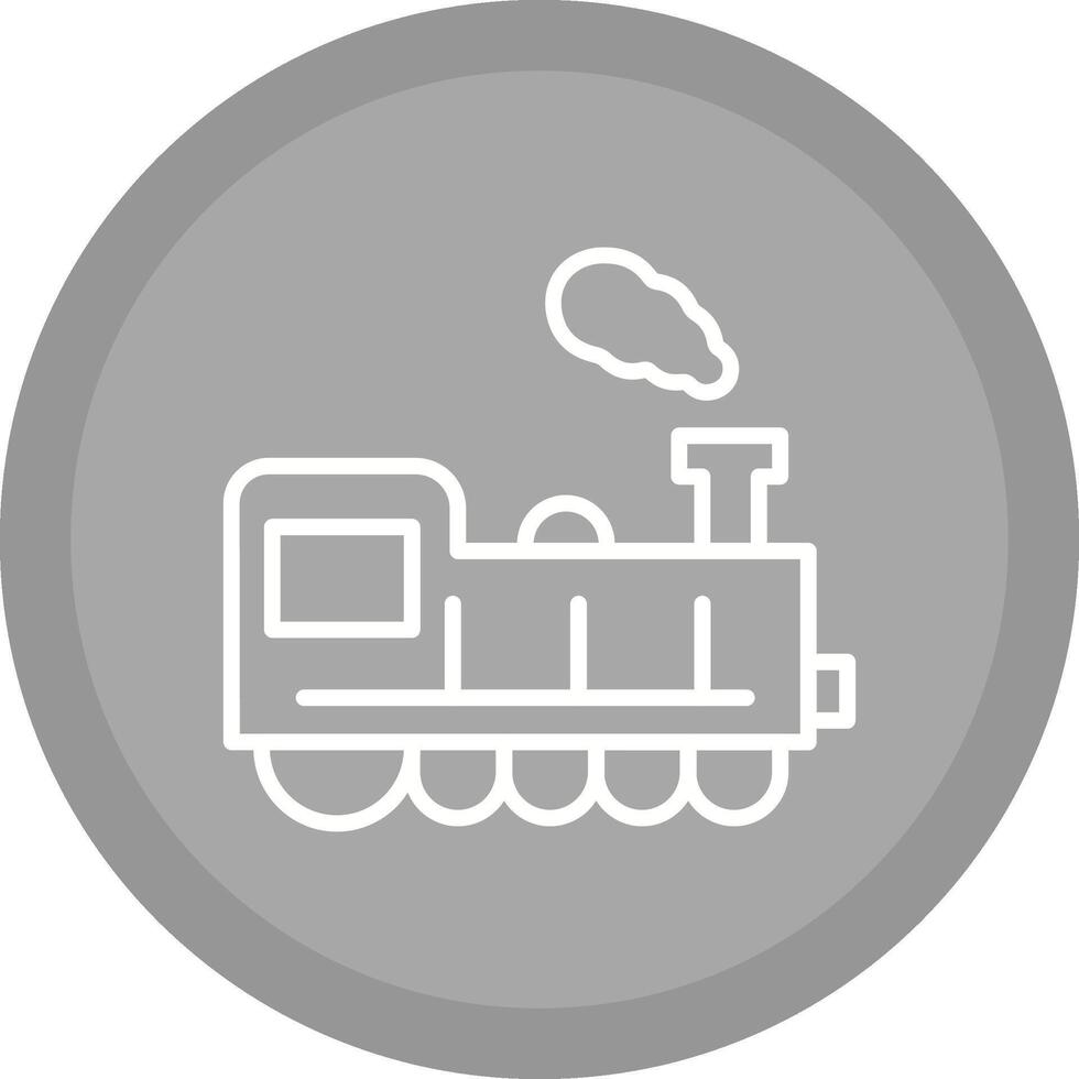 icono de vector de tren