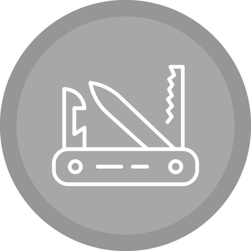 Swiss Army Knife Vector Icon