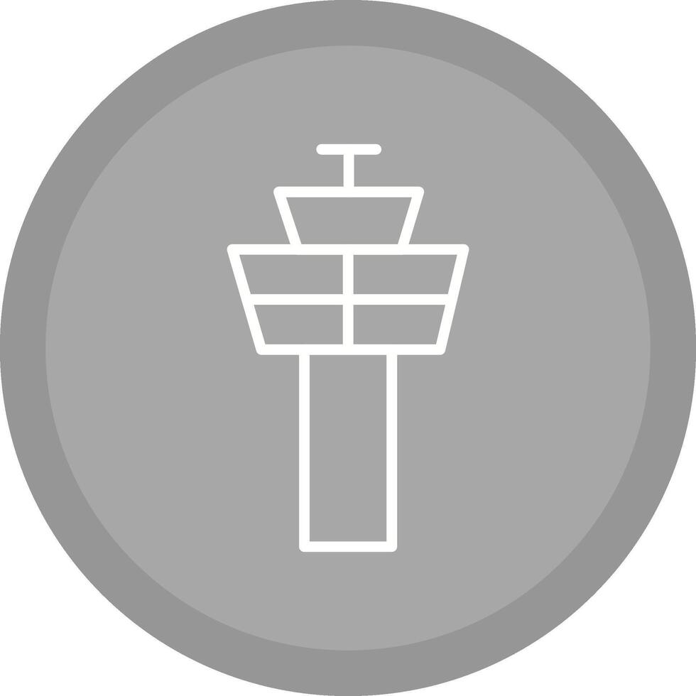 Control Tower Vector Icon