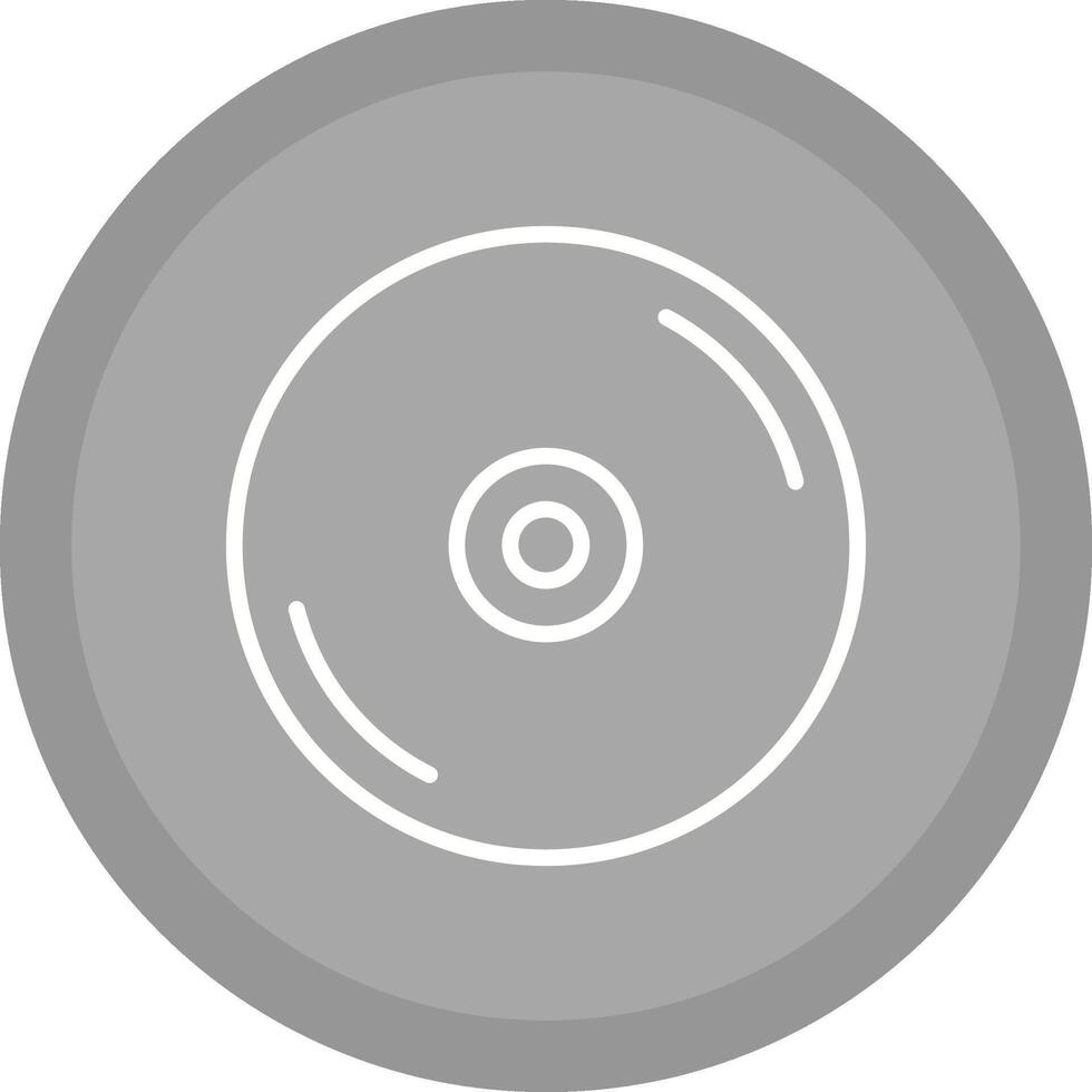 icono de vector de disco compacto