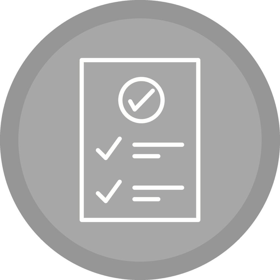 Check Up List Vector Icon