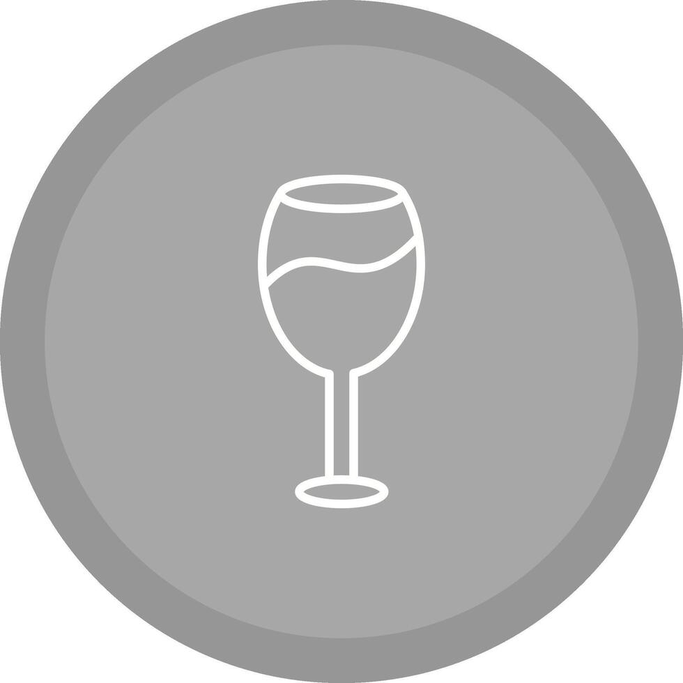 icono de vector de copa de vino