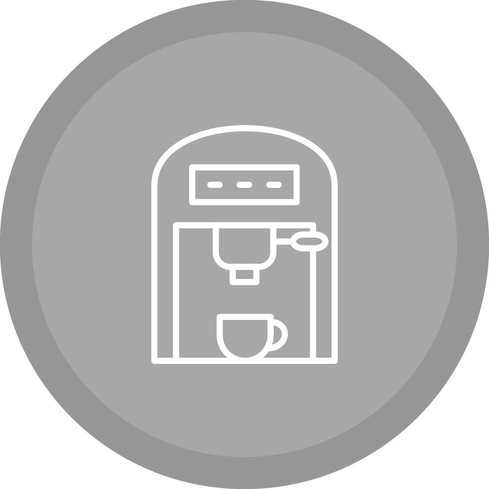 Coffee Machine II Vector Icon