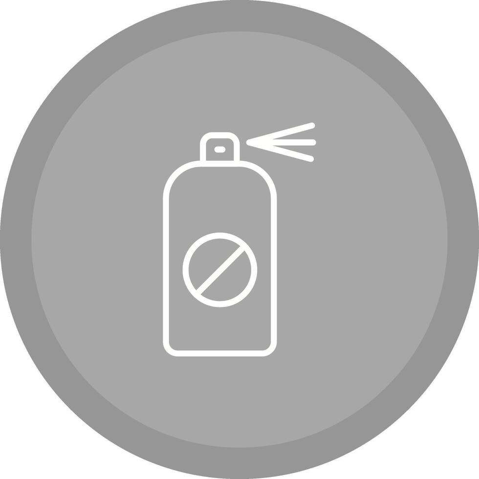 icono de vector de botella de pesticida