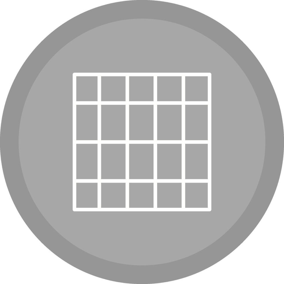 Table of Rates Vector Icon