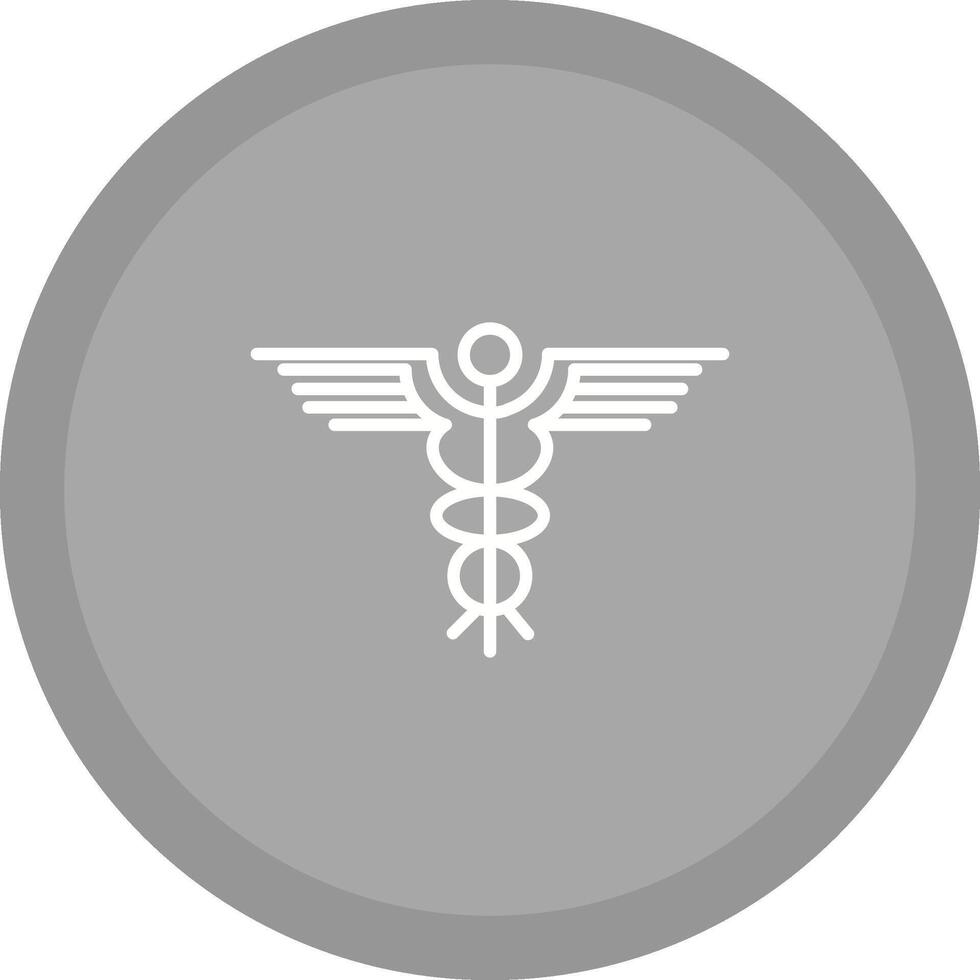Caduceus Vector Icon