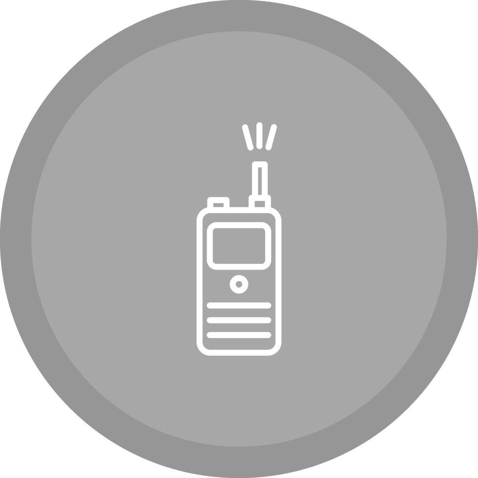 Walkie Talkie Vector Icon