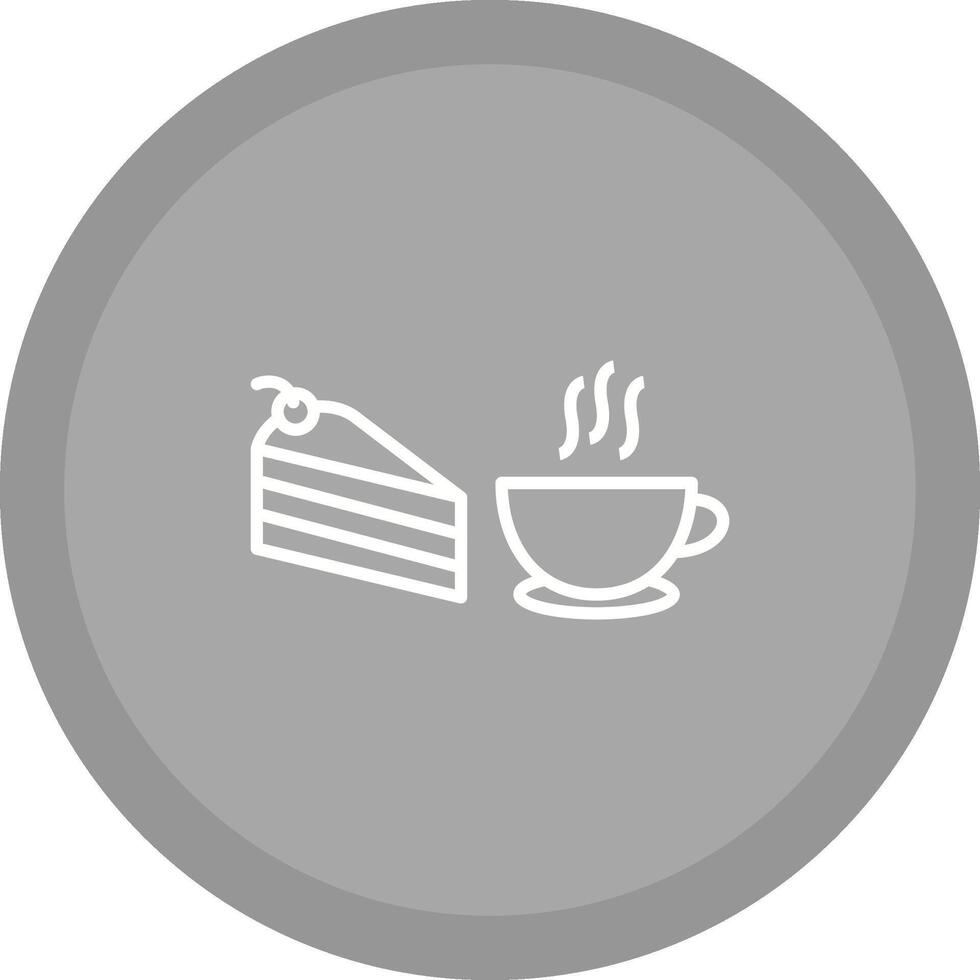 Coffee Served Vector Icon