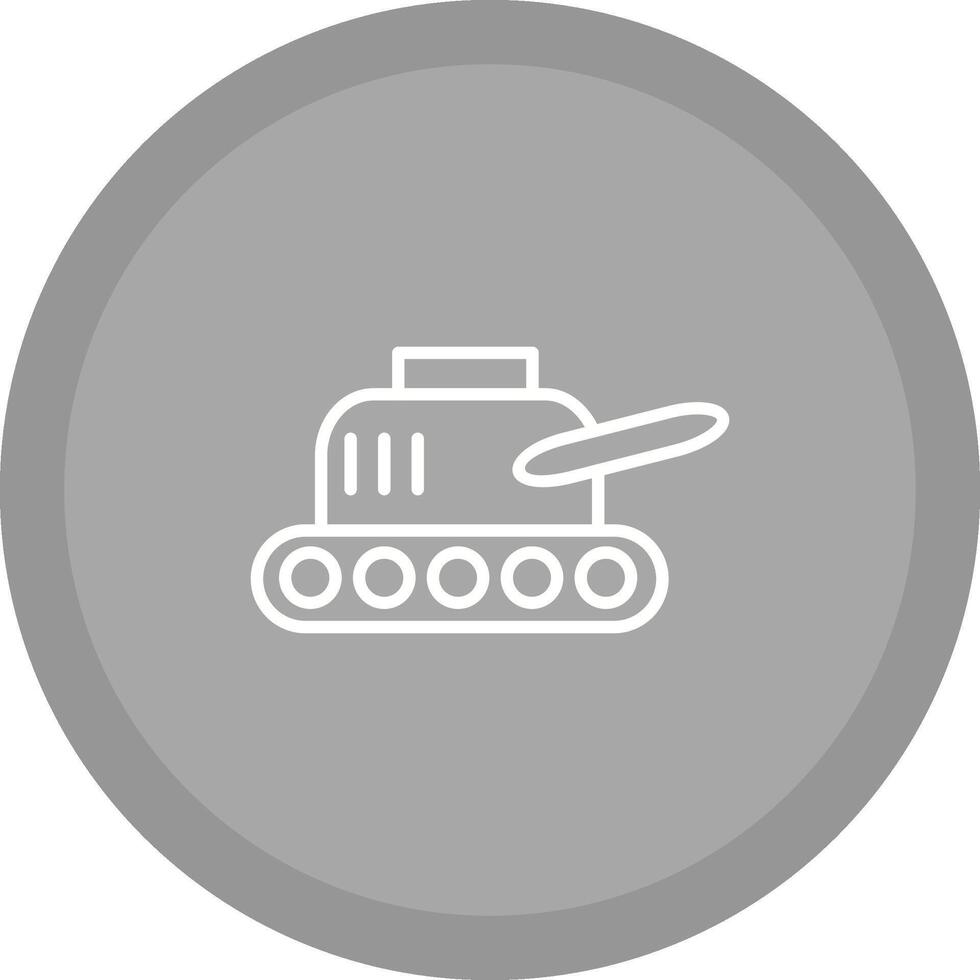 Tank Exhibit Vector Icon