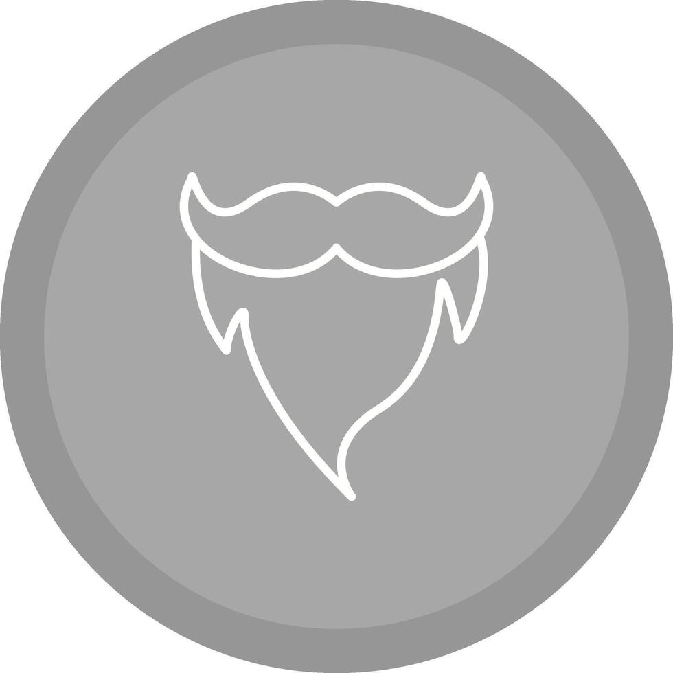 Beard and Moustache II Vector Icon