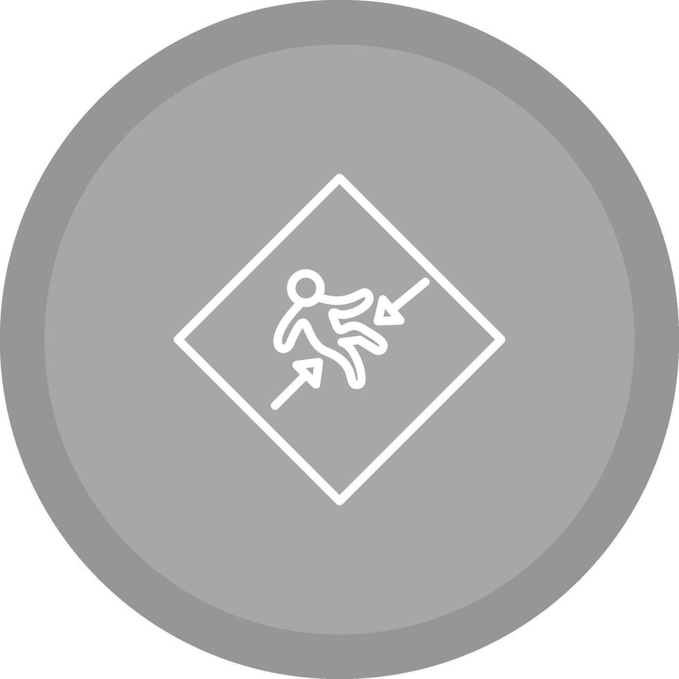 Crush Zone Vector Icon