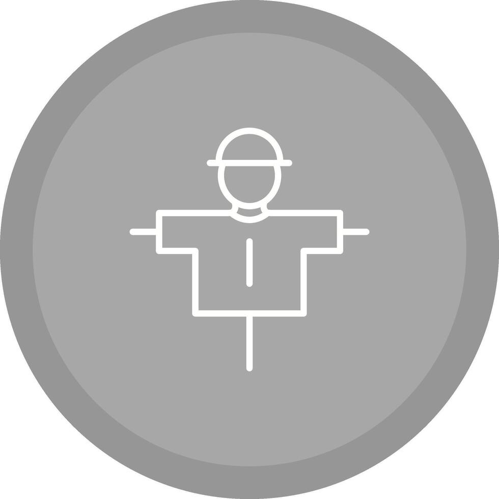 Scare Crow Vector Icon