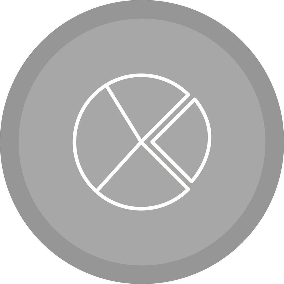 Pie Chart Vector Icon