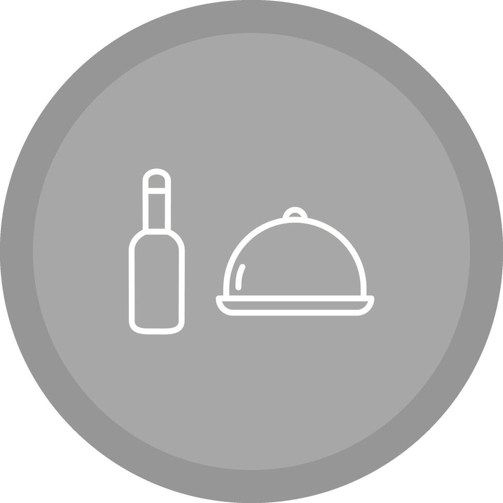 Food and Beer Vector Icon