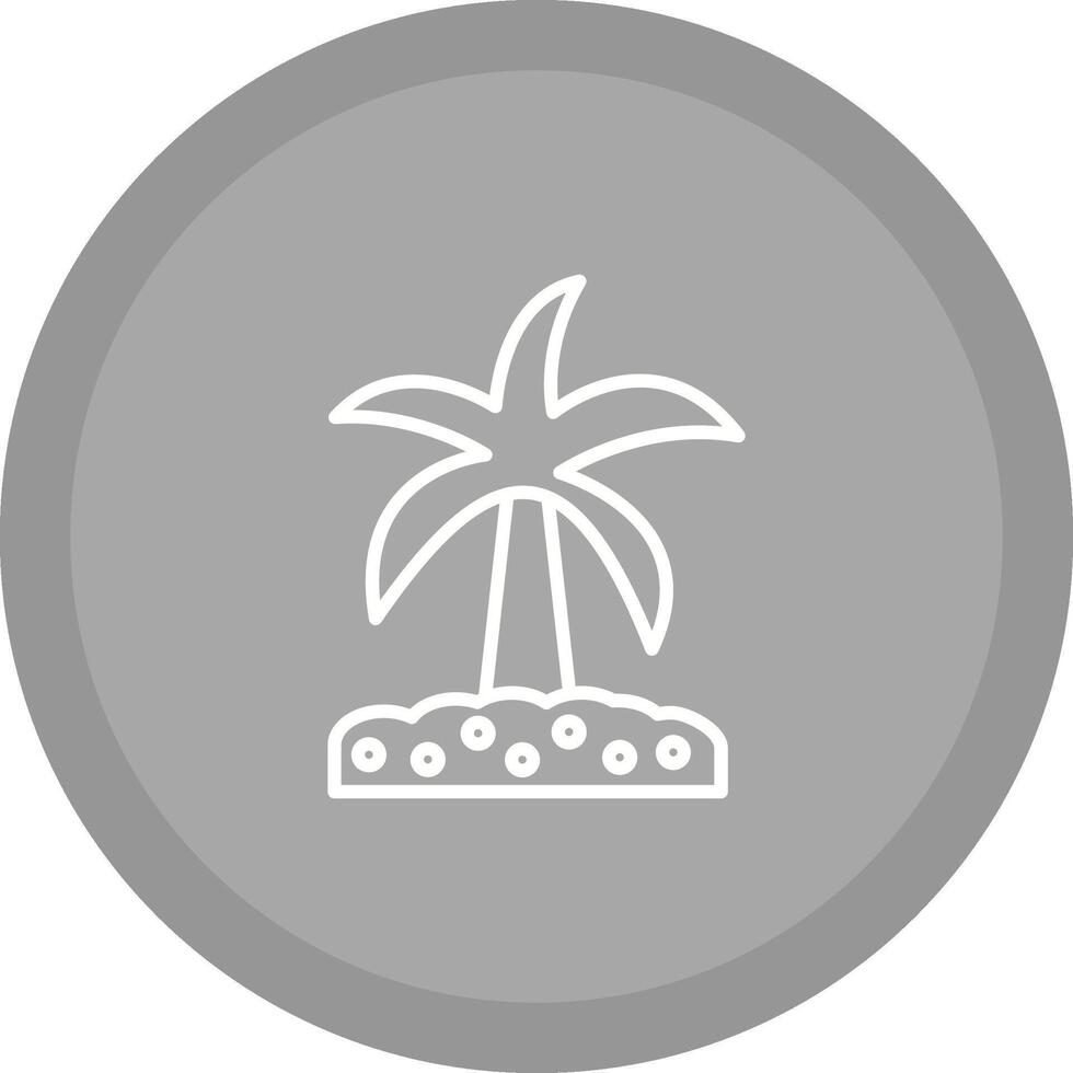 Coconut trees Vector Icon