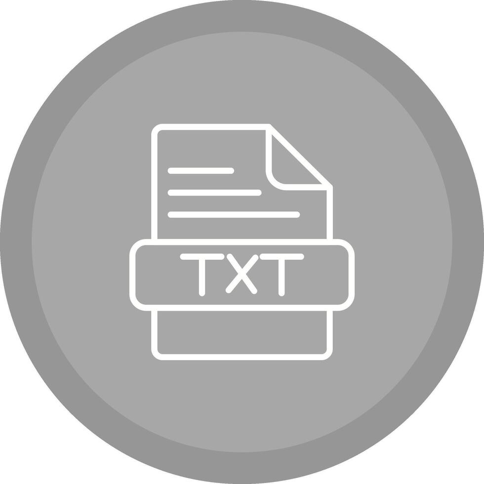 TXT Vector Icon