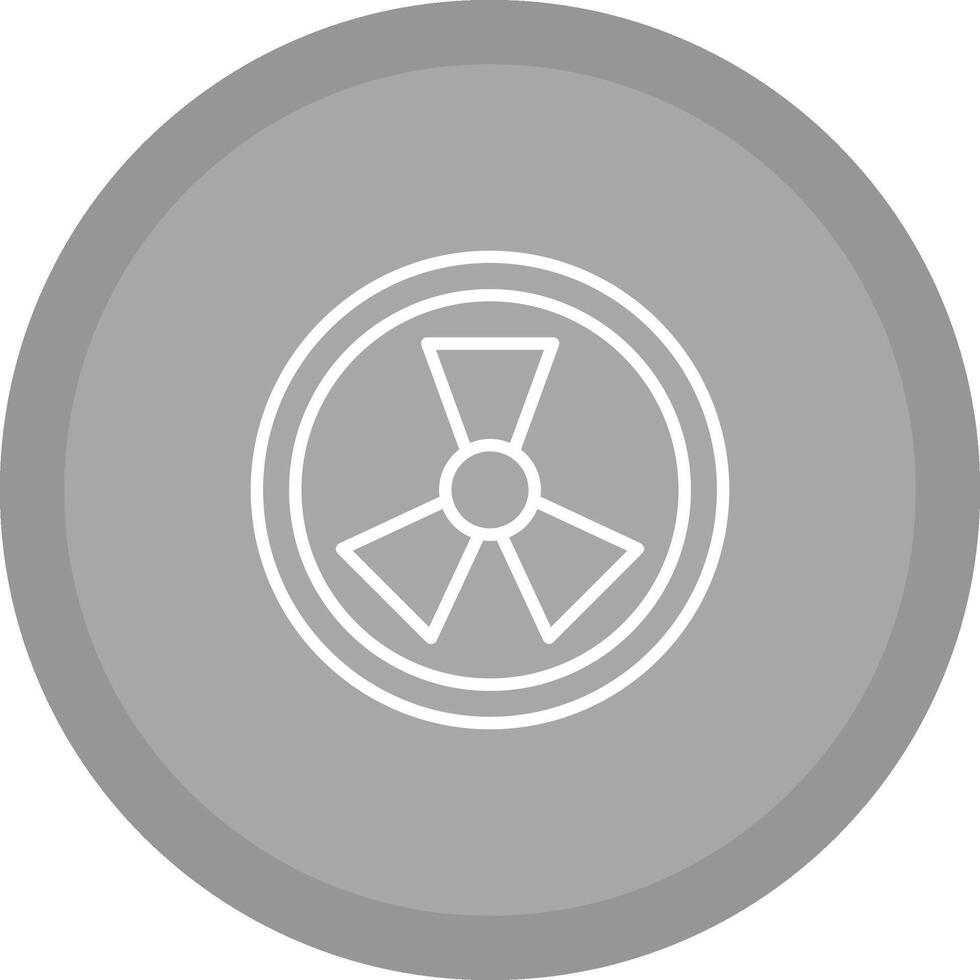 Radiation Vector Icon