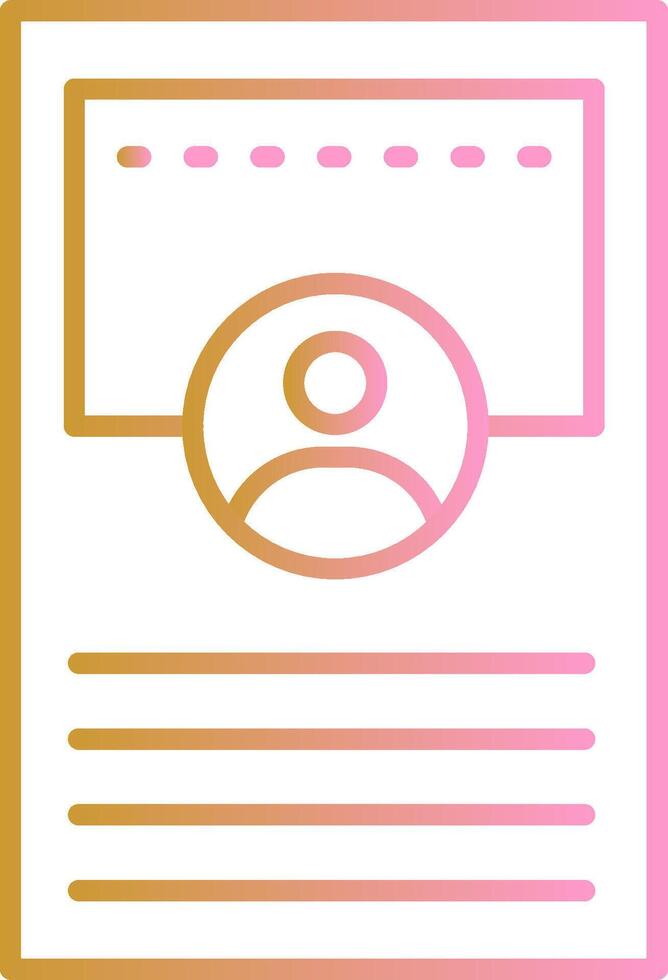 Profile Vector Icon