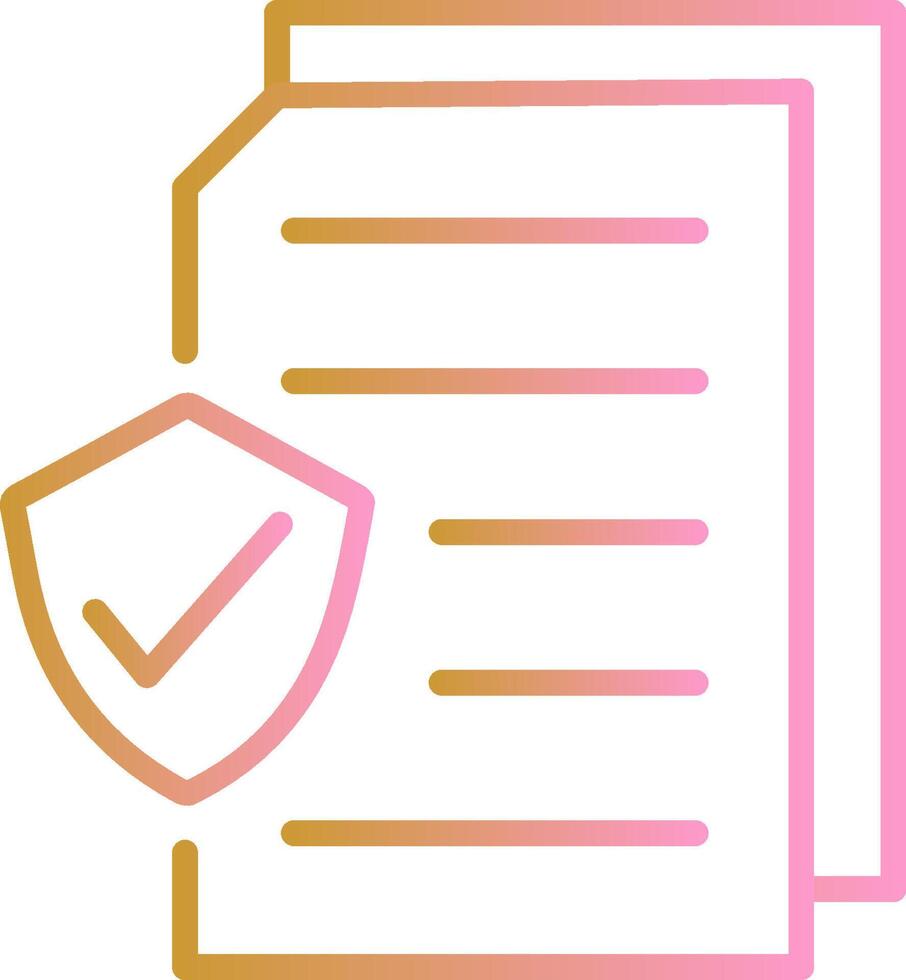 Secure Document Vector Icon 41082162 Vector Art at Vecteezy