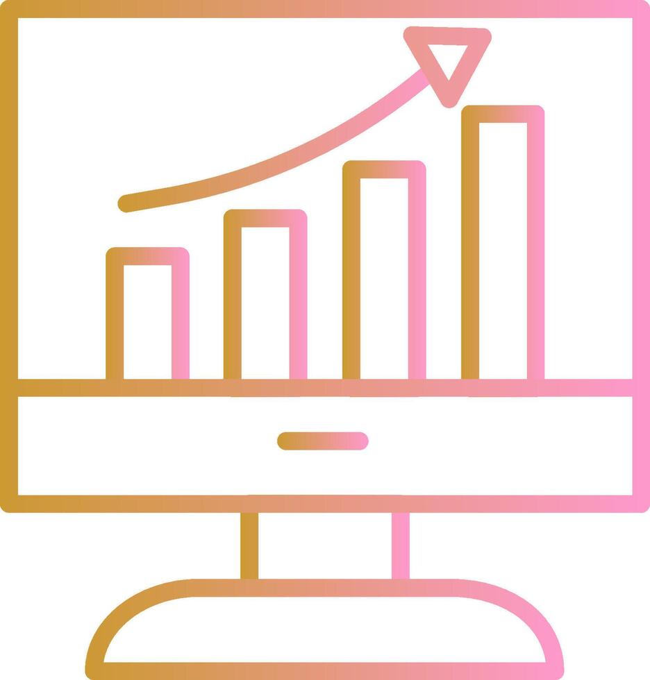 icono de vector de crecimiento empresarial