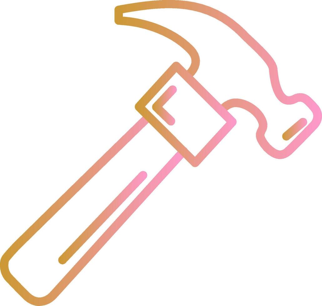 Hammer Vector Icon