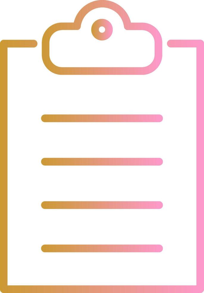 Clipboard Vector Icon