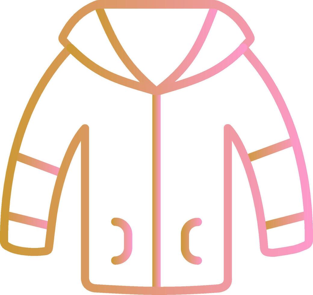Winter Jacket Vector Icon